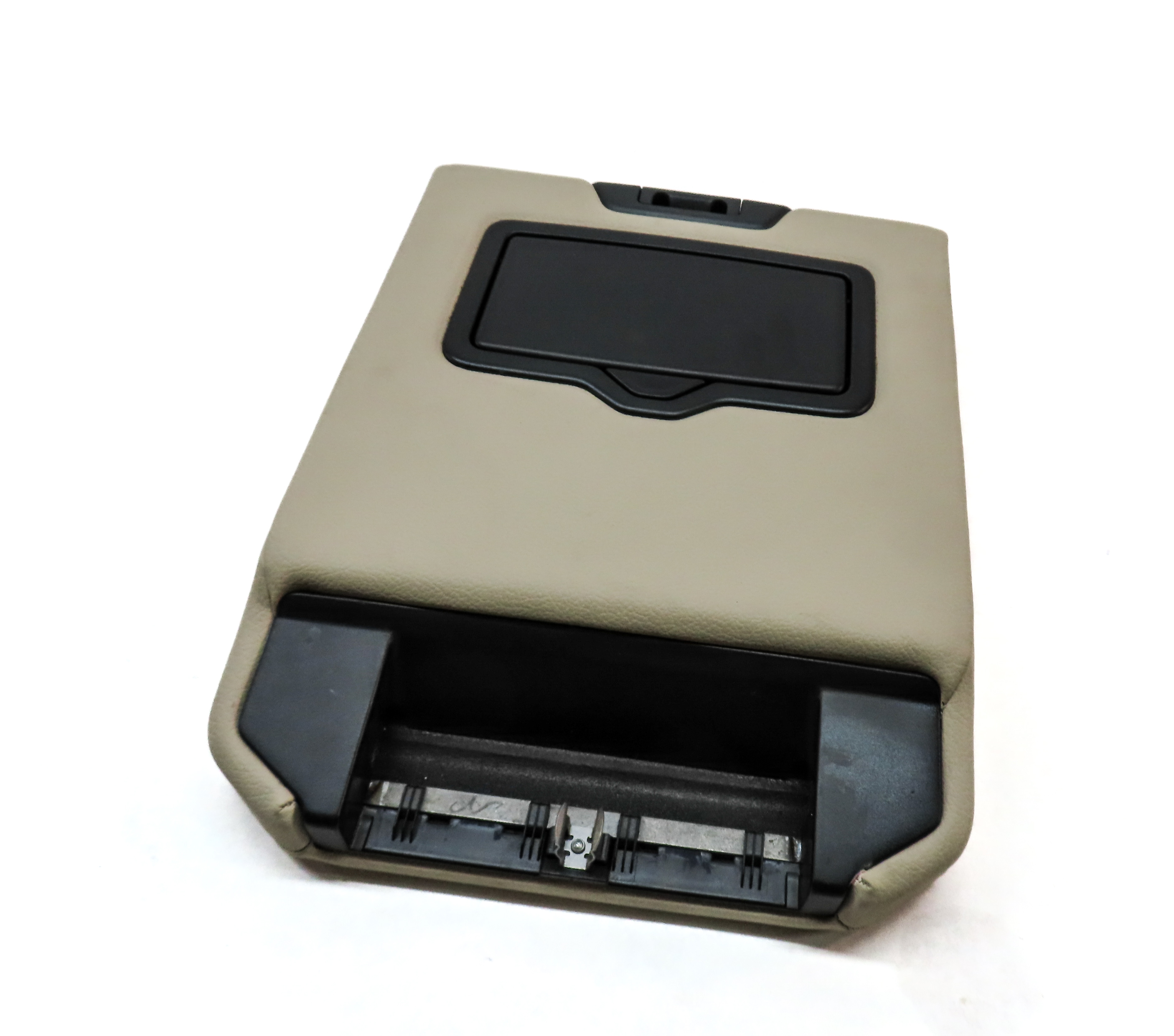 18 Q5 SQ5 FY 80A REAR 2ND ROW CENTER SEAT BACK CONSOLE ARMREST CUPHOLDER (BEIGE) — exact item pictured